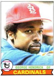 1979 Topps Baseball Cards      175     George Hendrick
